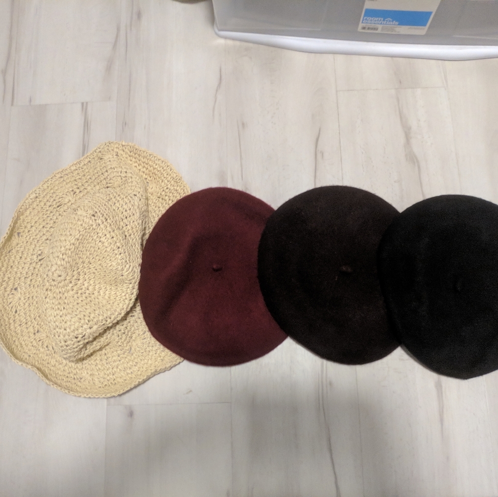 4 Hat Bundle, 1 Head Forever 21 headband